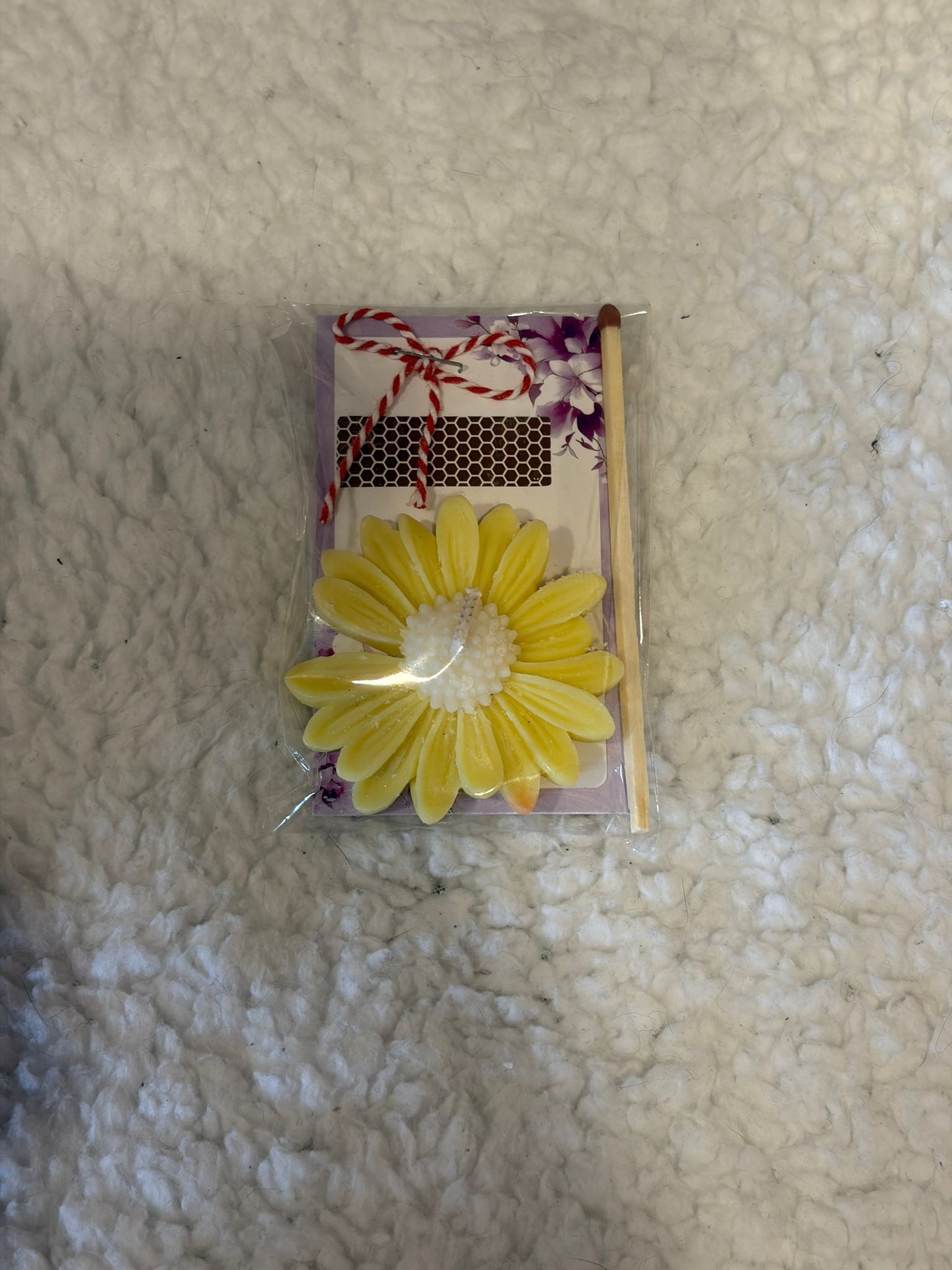 Handmade Floral Mărțișor Candles