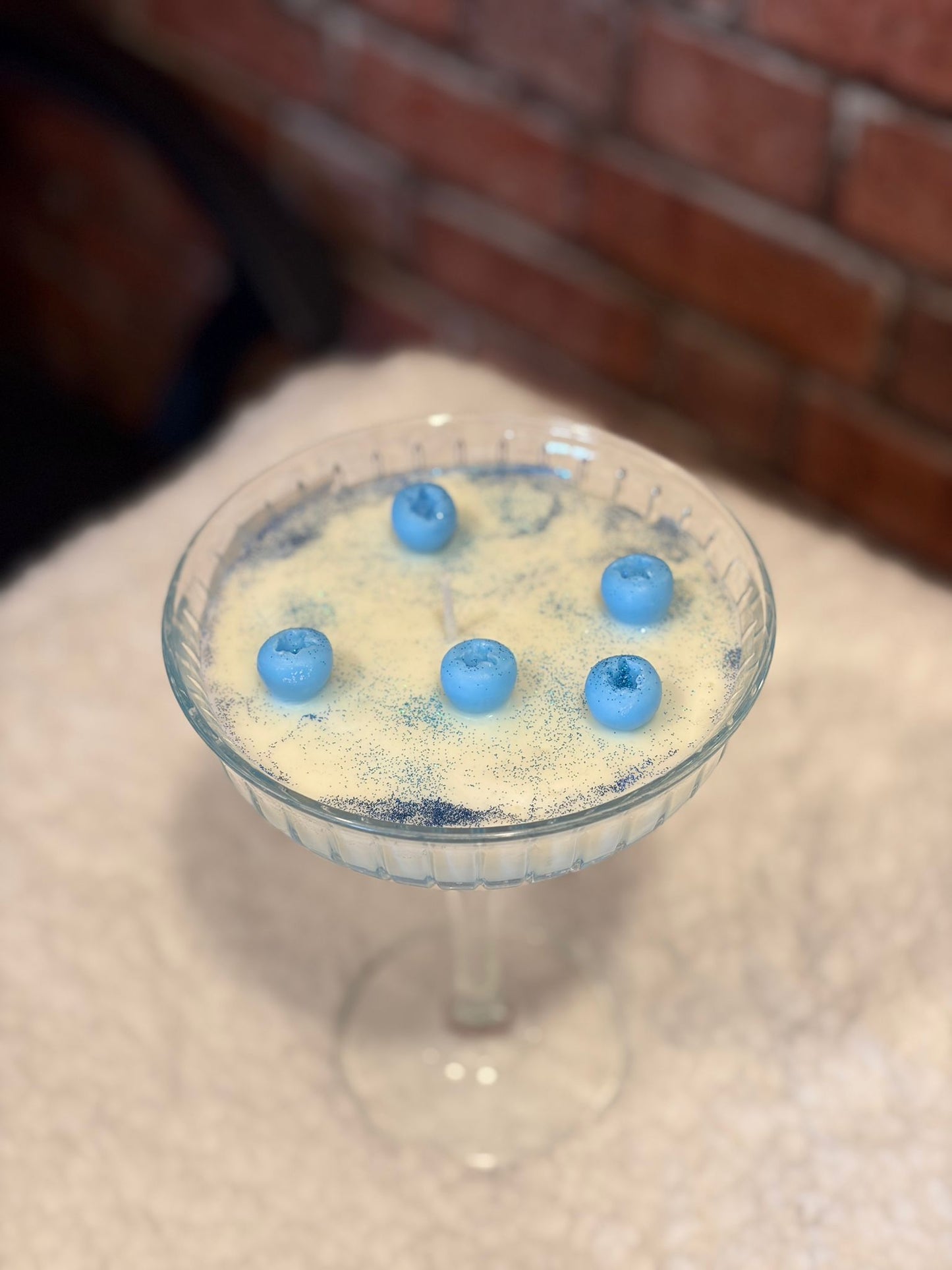 Blueberry Martini Cocktail Candle