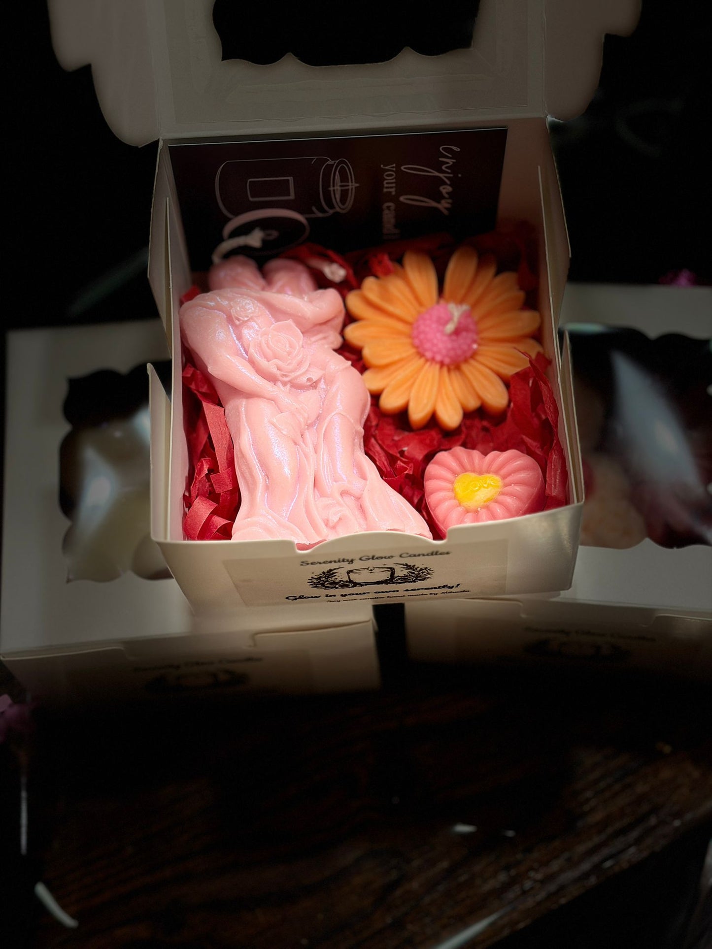Romantic Couple Gift Set with Flowers