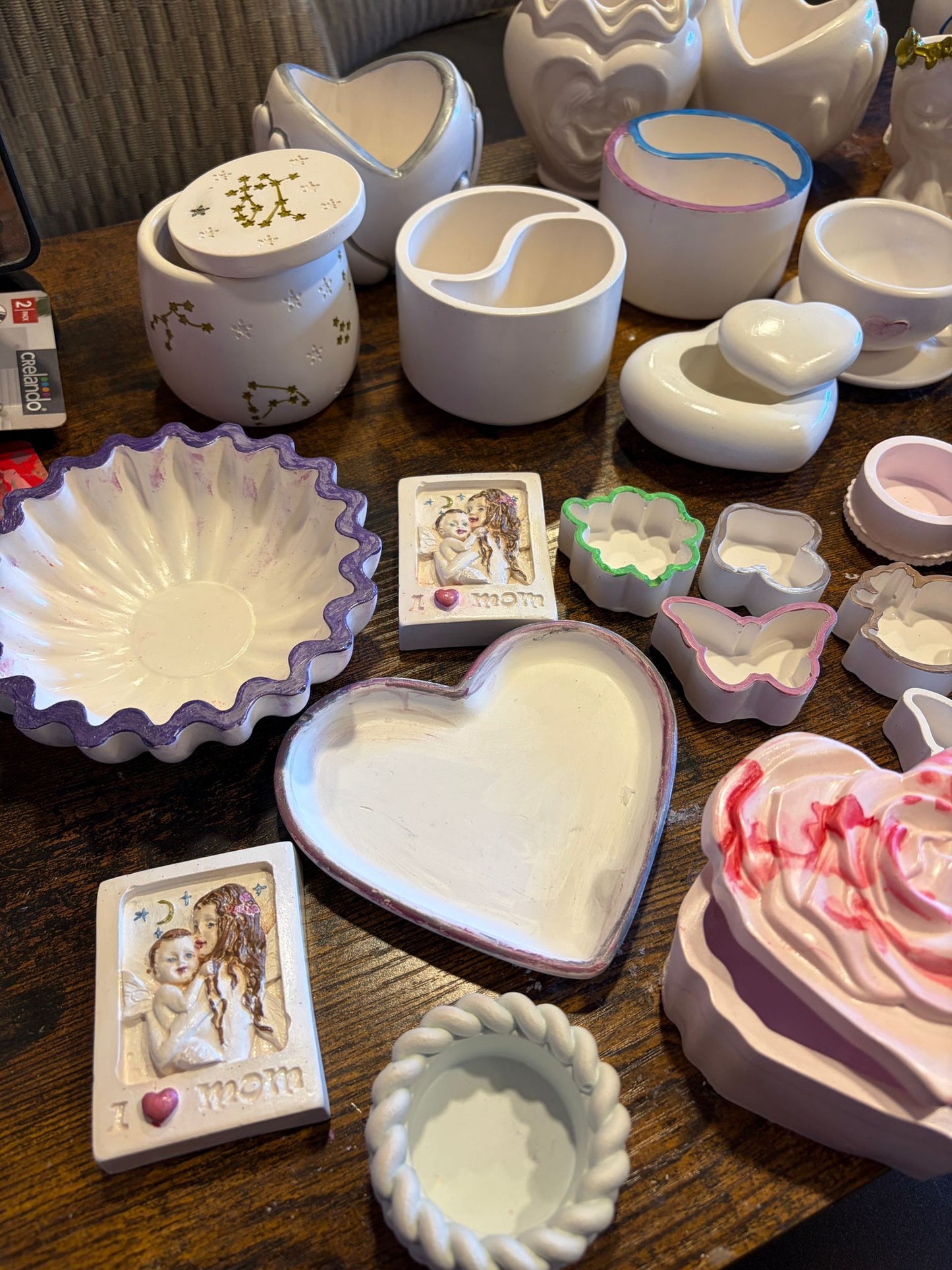 Handmade Decorative Plaster Trays