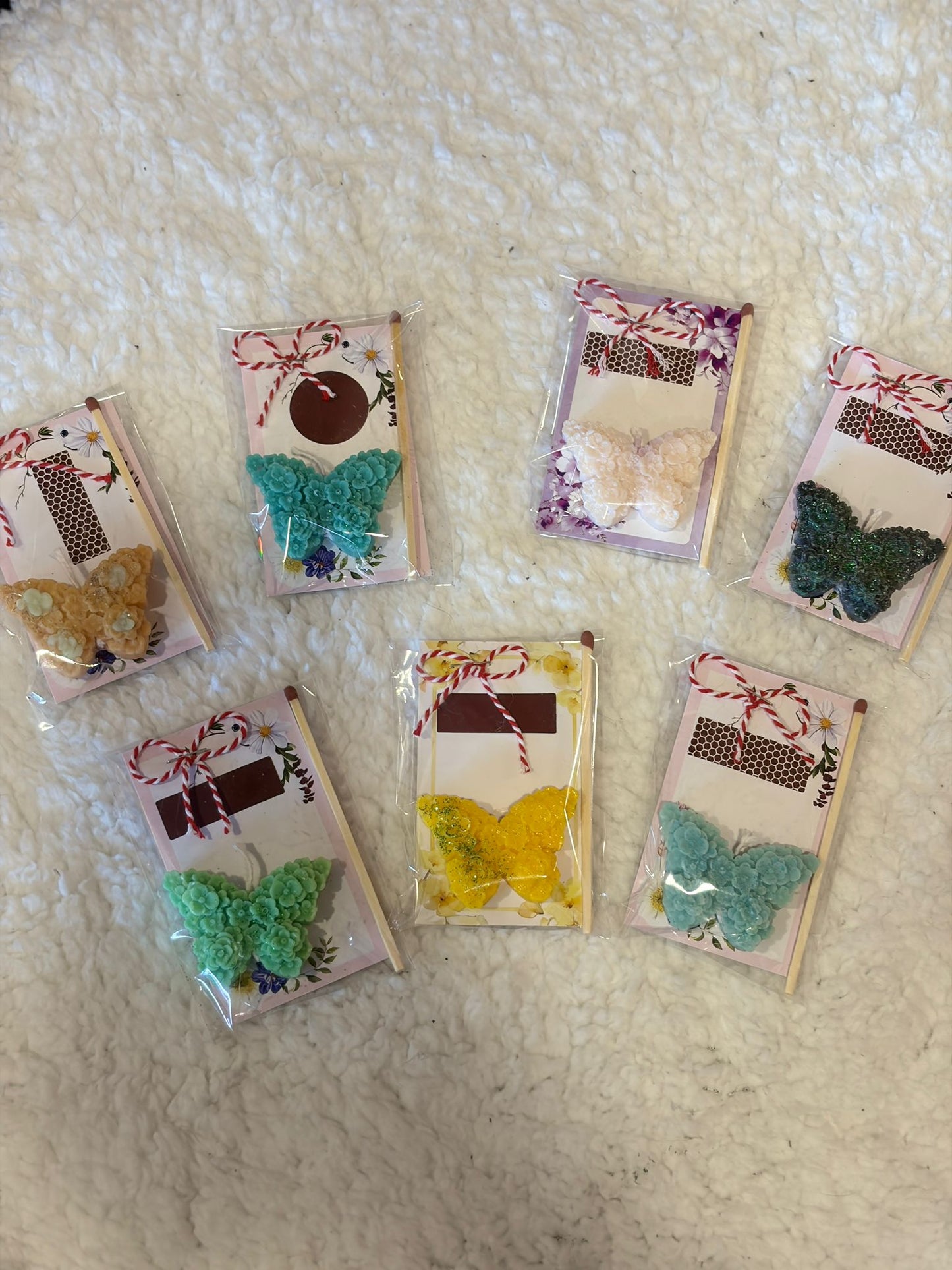 Handmade Floral Mărțișor Candles