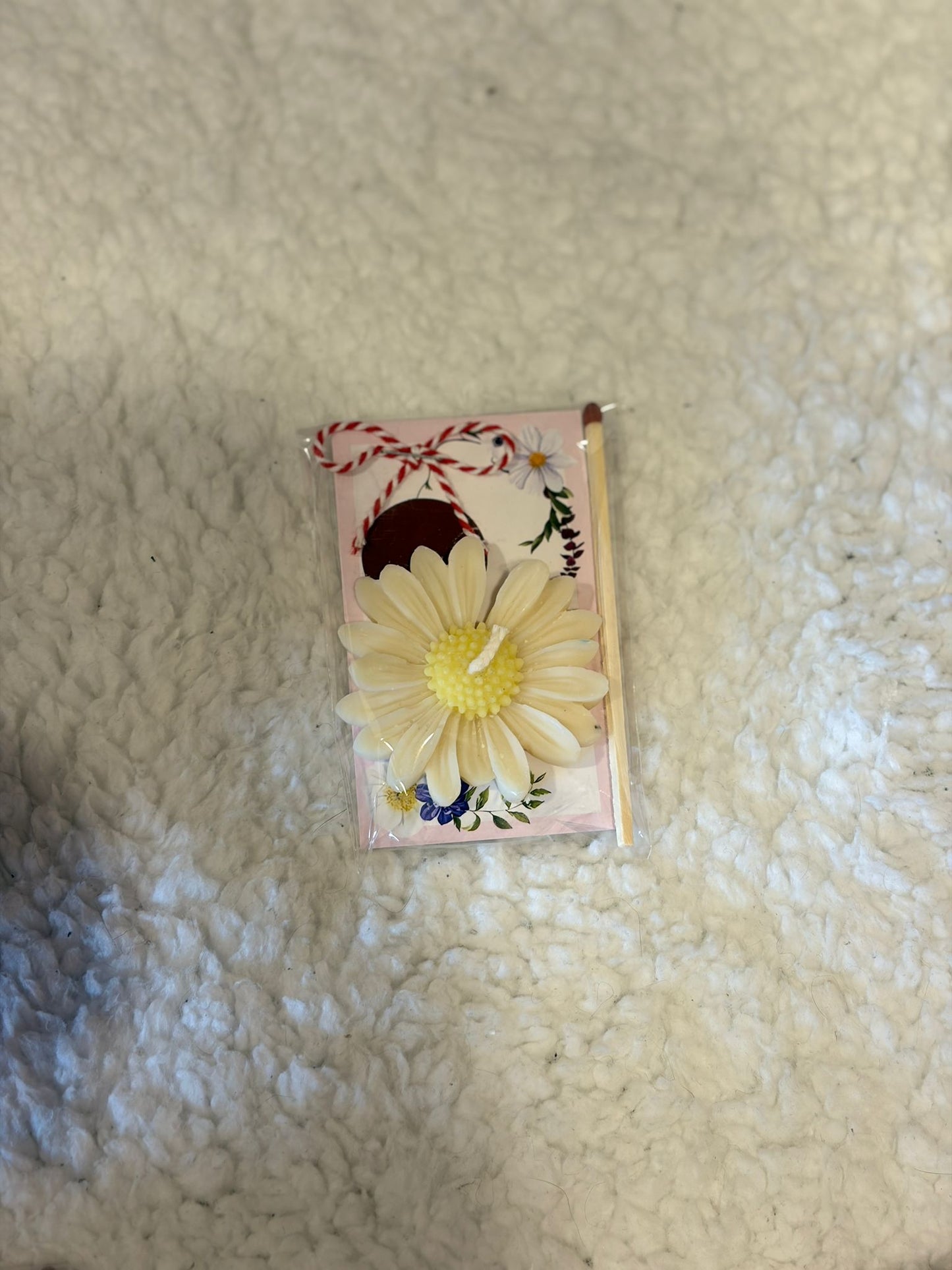 Handmade Floral Mărțișor Candles