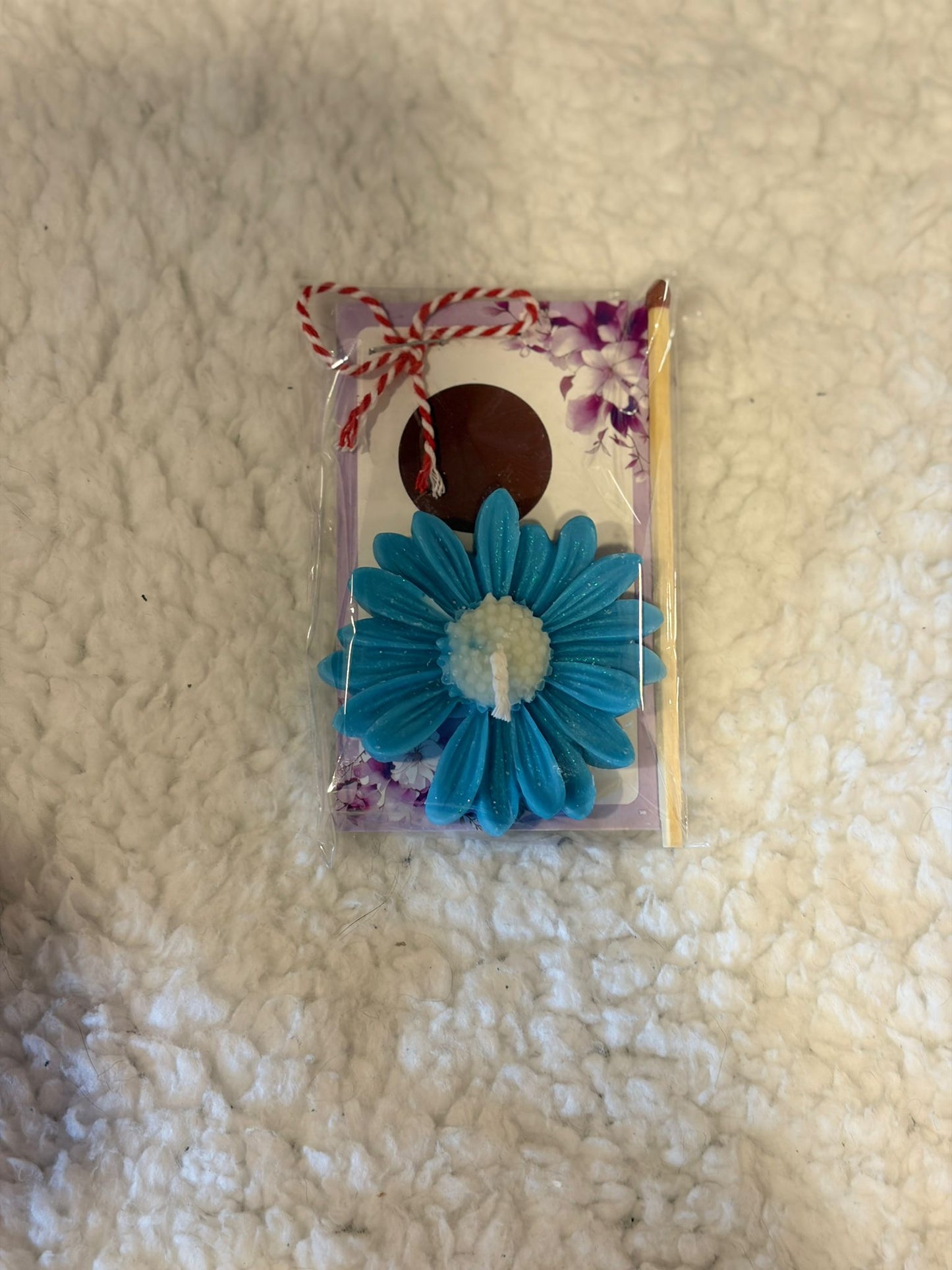 Handmade Floral Mărțișor Candles