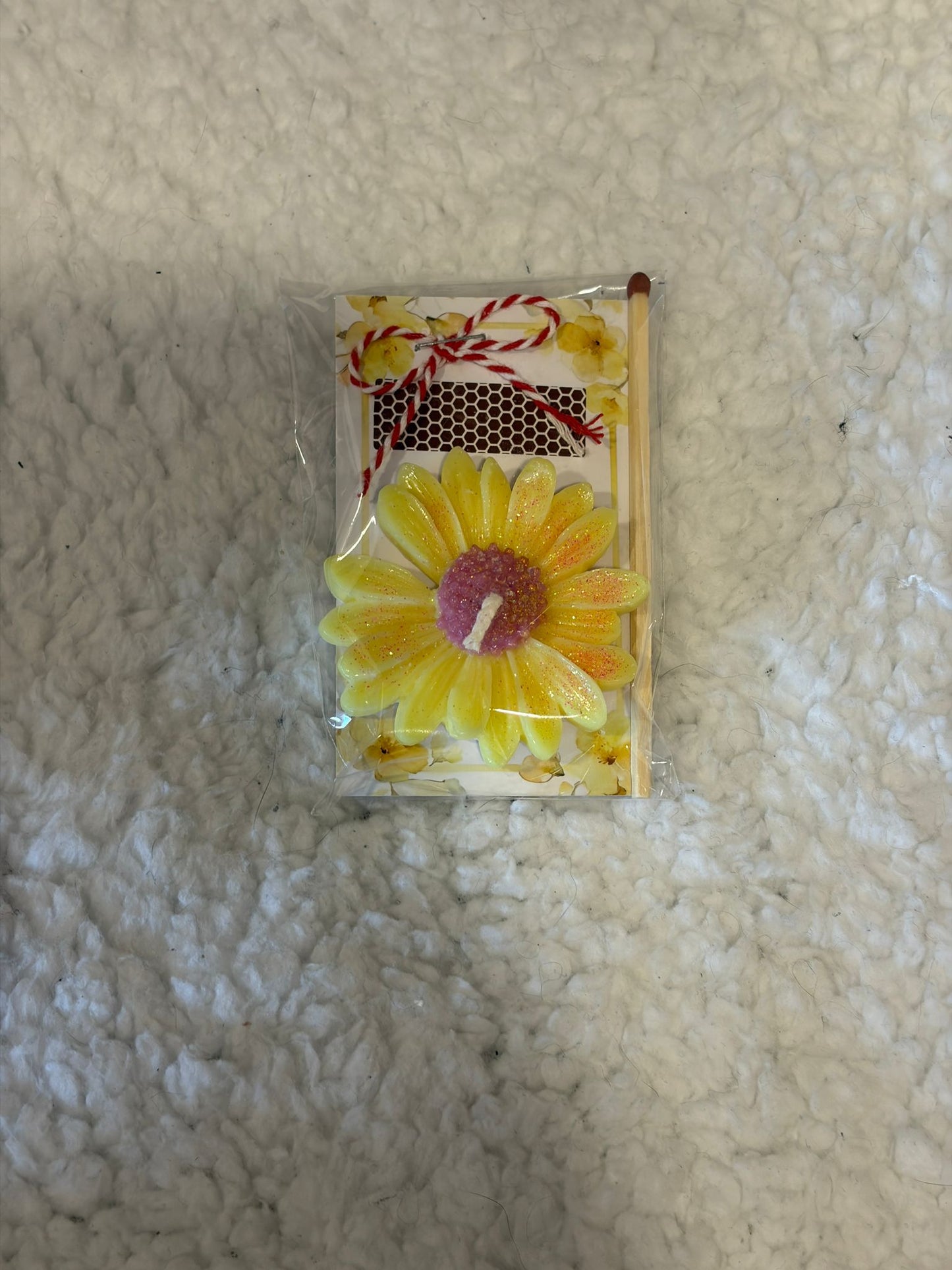 Handmade Floral Mărțișor Candles