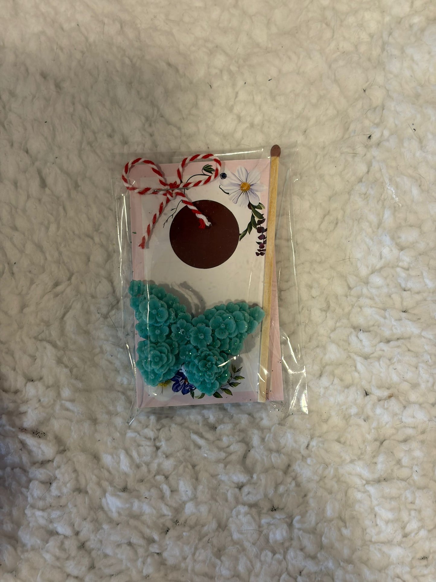 Handmade Floral Mărțișor Candles