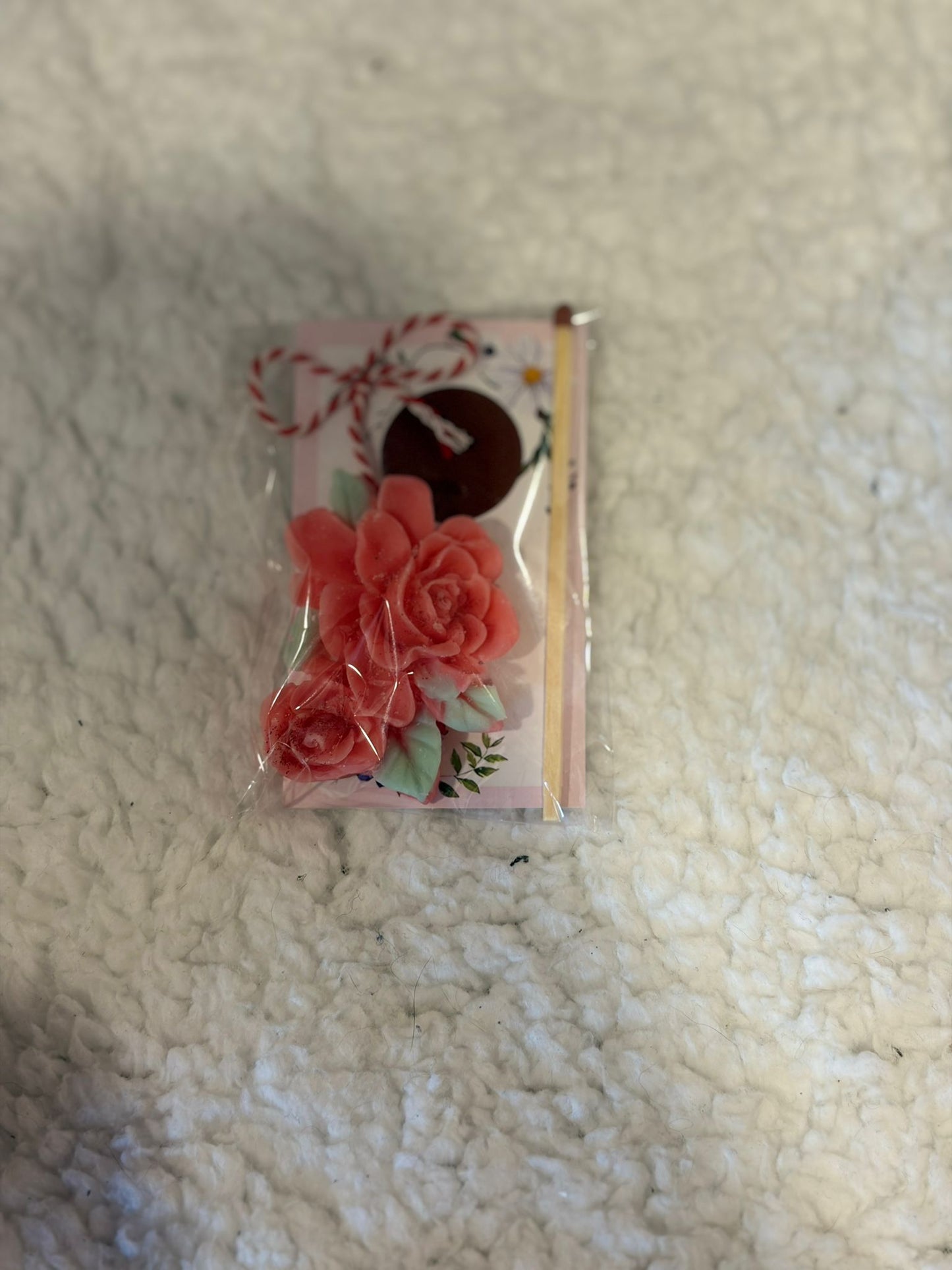 Handmade Floral Mărțișor Candles