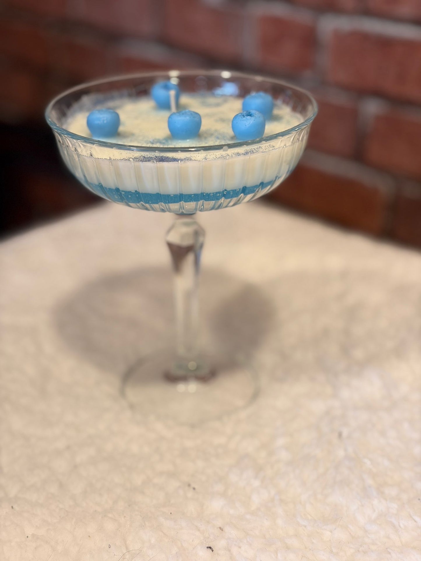 Blueberry Martini Cocktail Candle