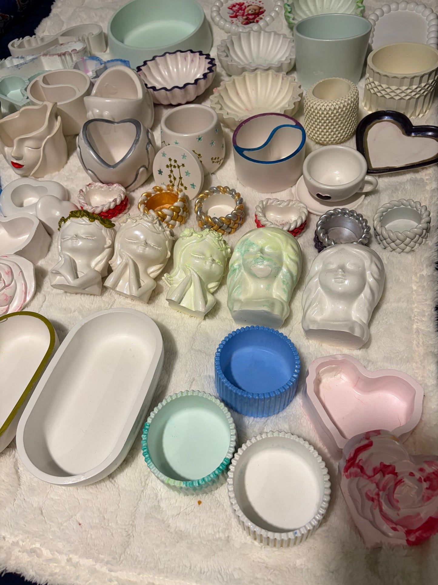 Handmade Decorative Plaster Trays