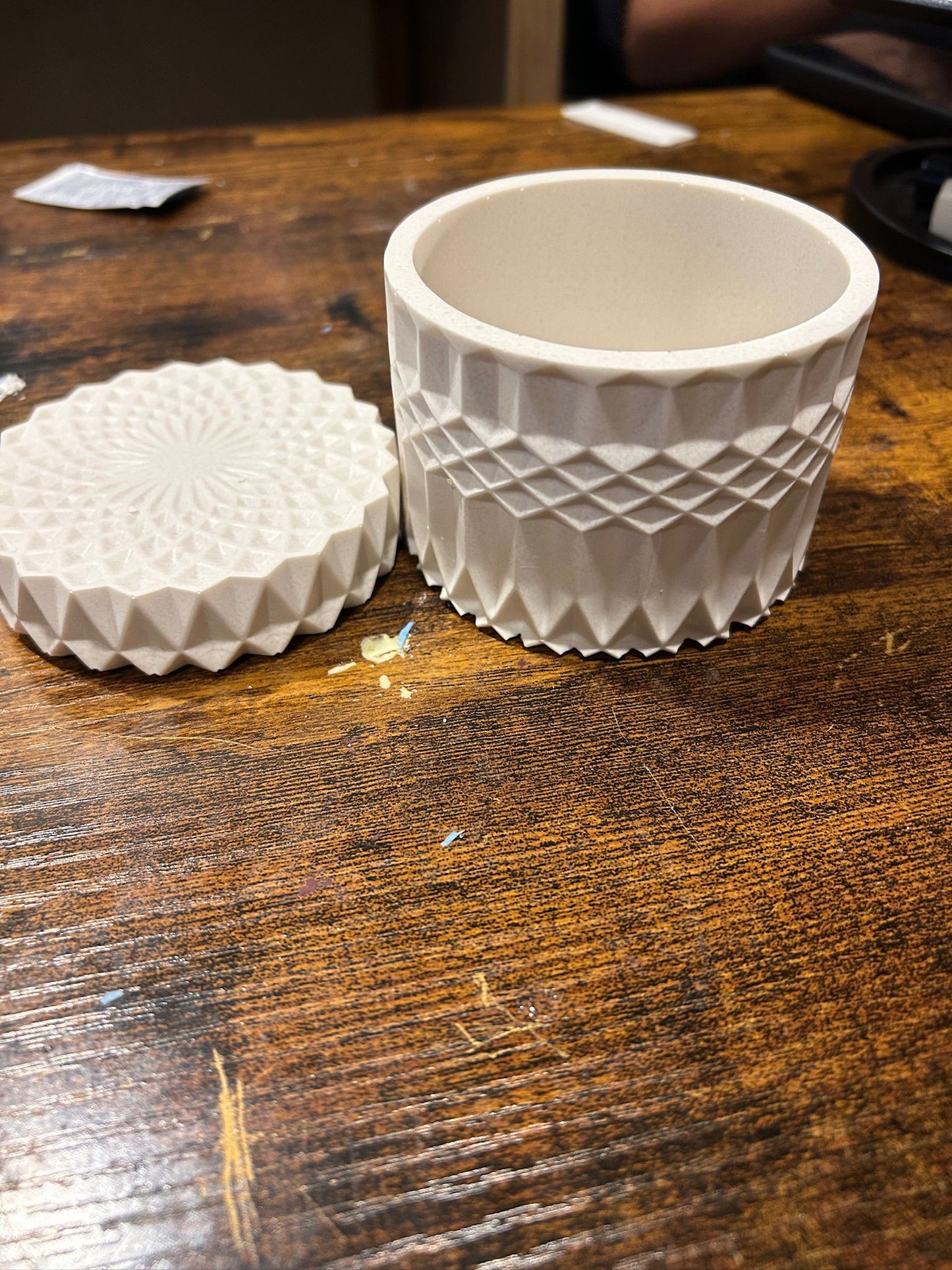 Handmade Decorative Plaster Pots