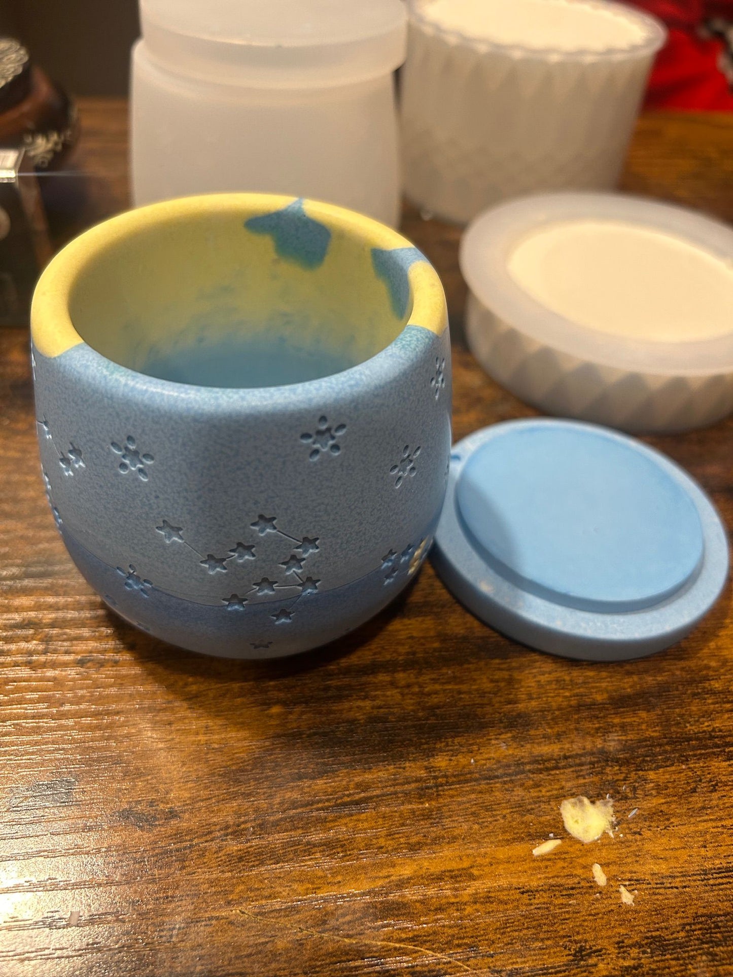 Handmade Decorative Plaster Pots