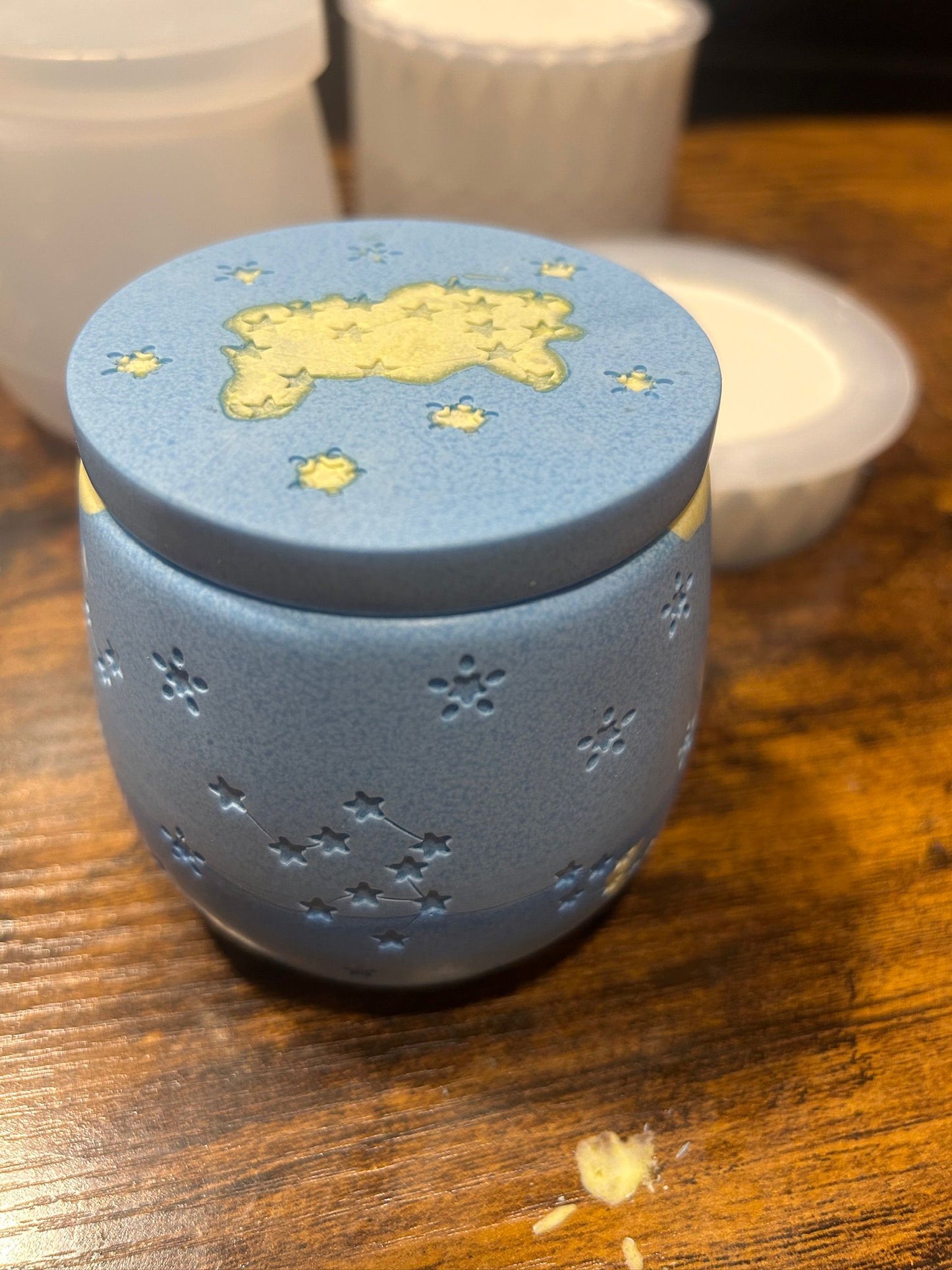 Handmade Decorative Plaster Pots