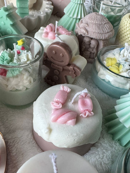 Christmas Decorative Candles Gift Set