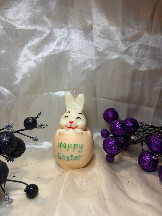 Easter Bunny Egg Candle – Happy Easter