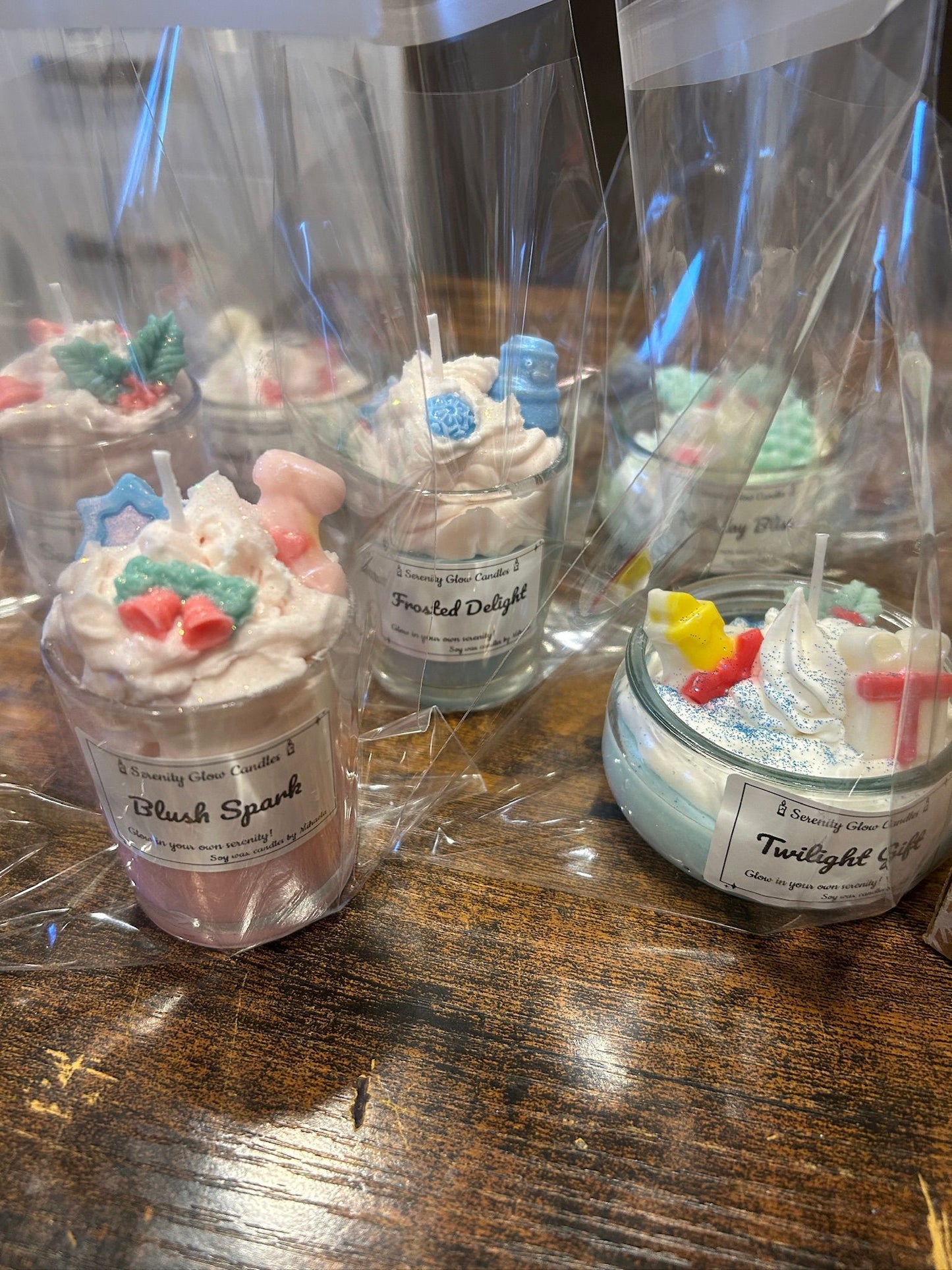 Christmas Decorative Candles Gift Set