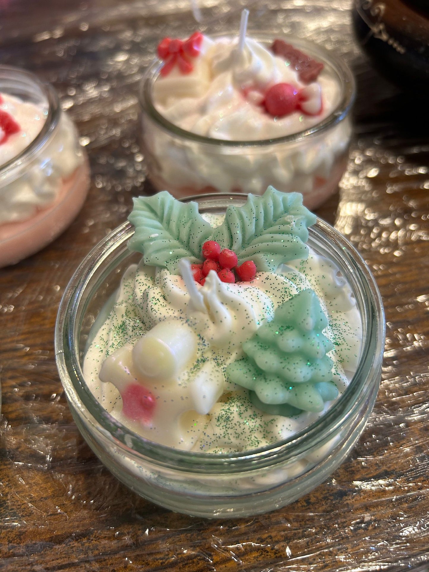 Christmas Decorative Candles Gift Set