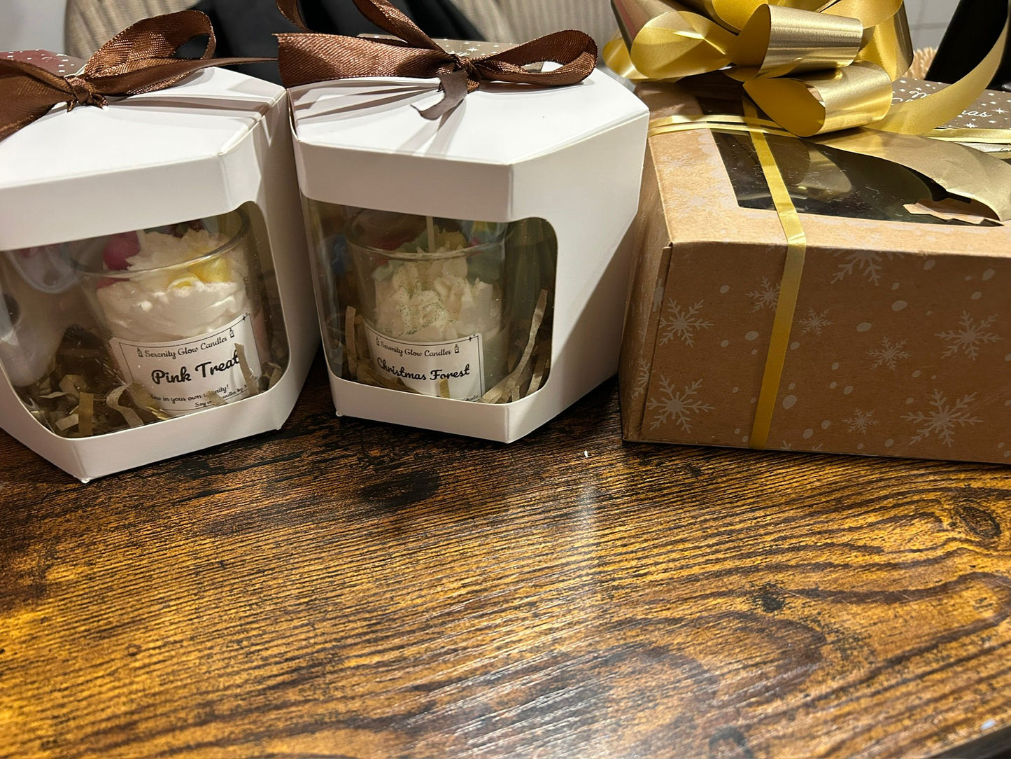 Christmas Decorative Candles Gift Set