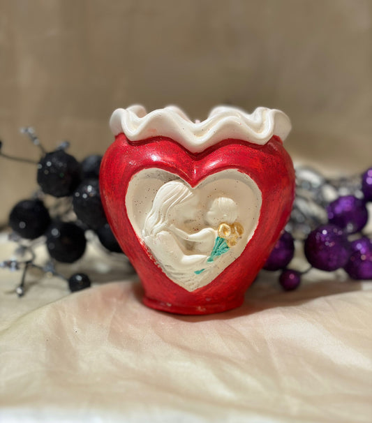 Mother & Child Candle - Red Edition - Mother's Day Gift