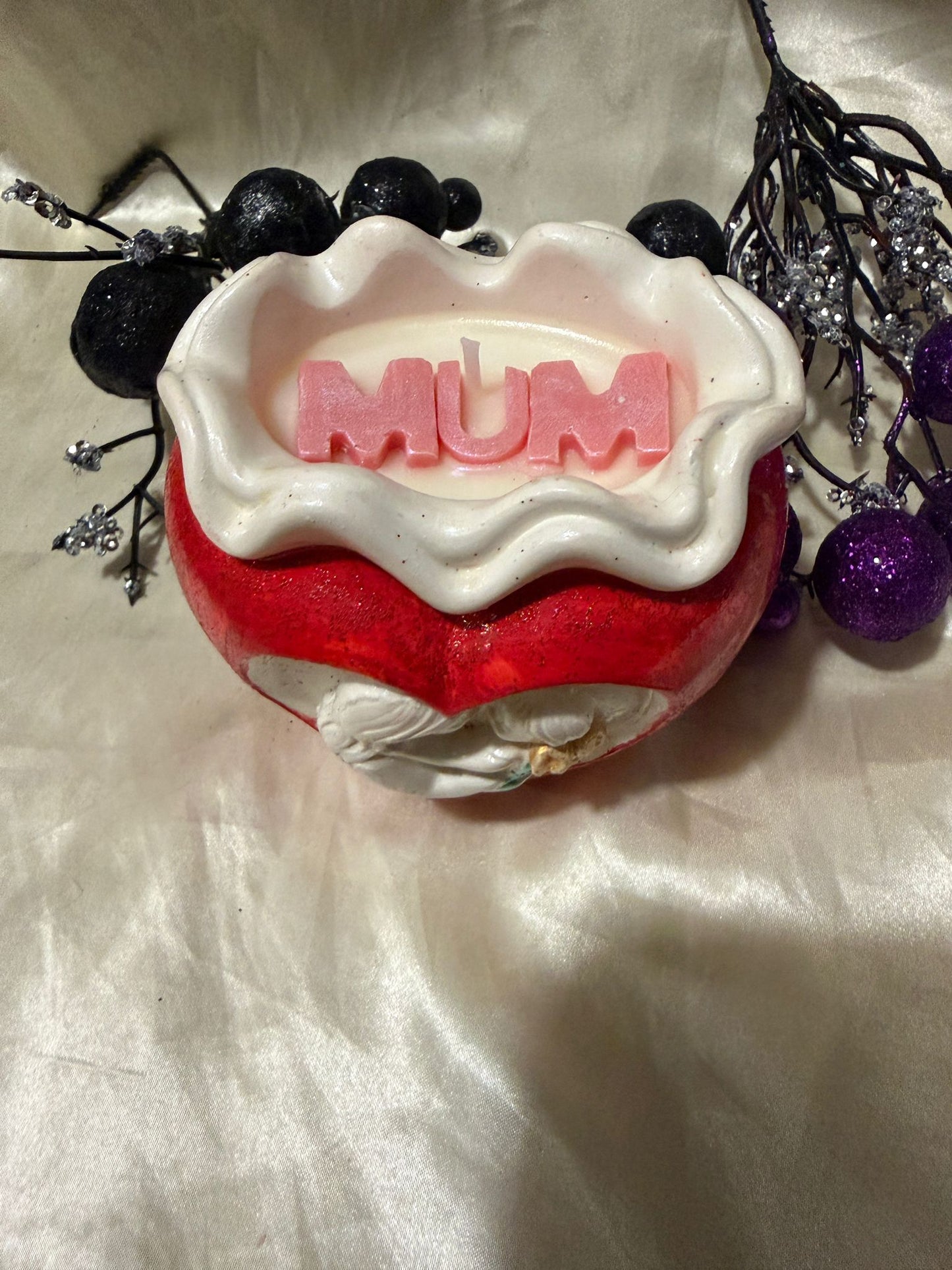 Mother & Child Candle - Red Edition - Mother's Day Gift