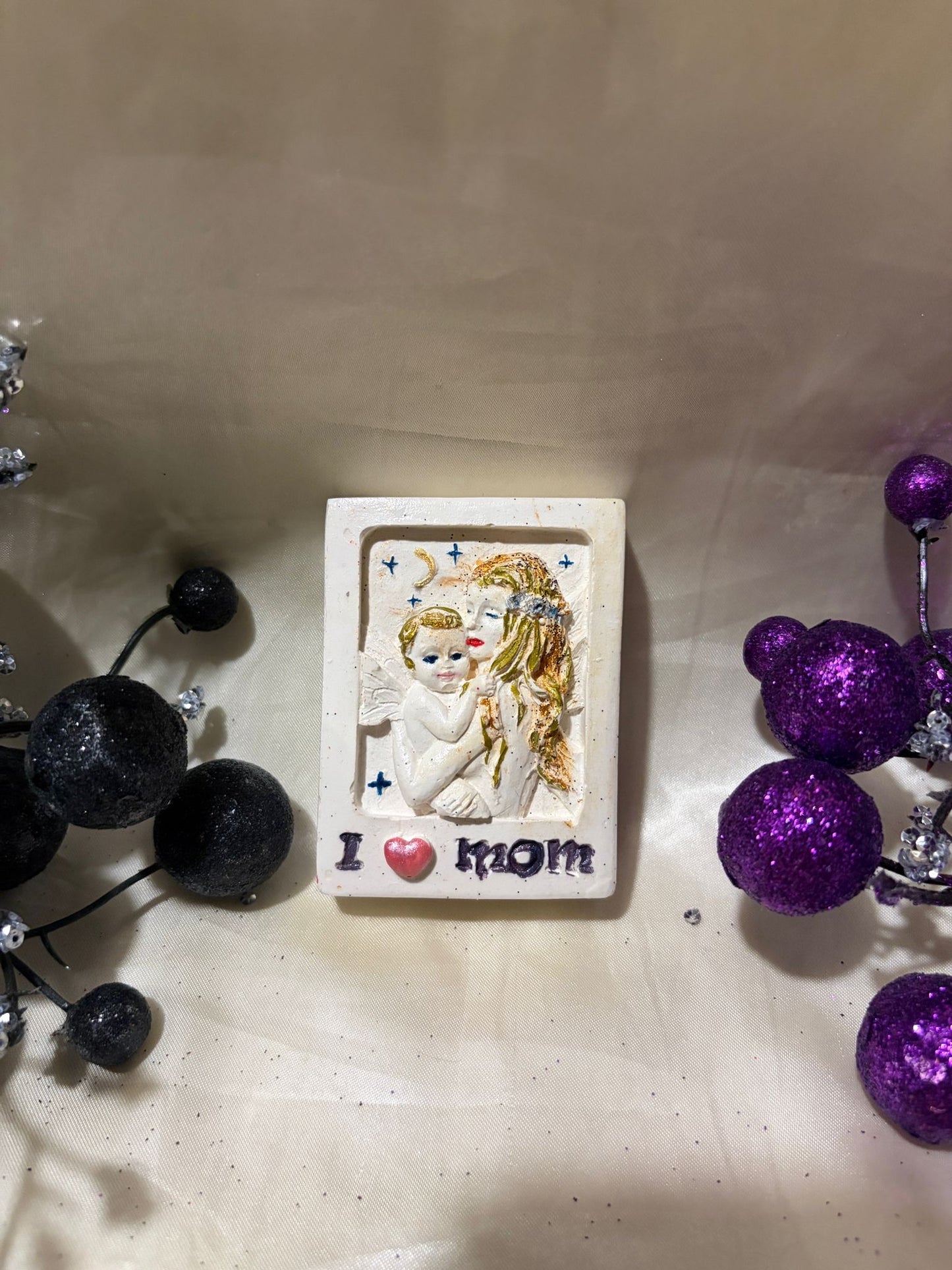 I Love Mom Fridge Magnet