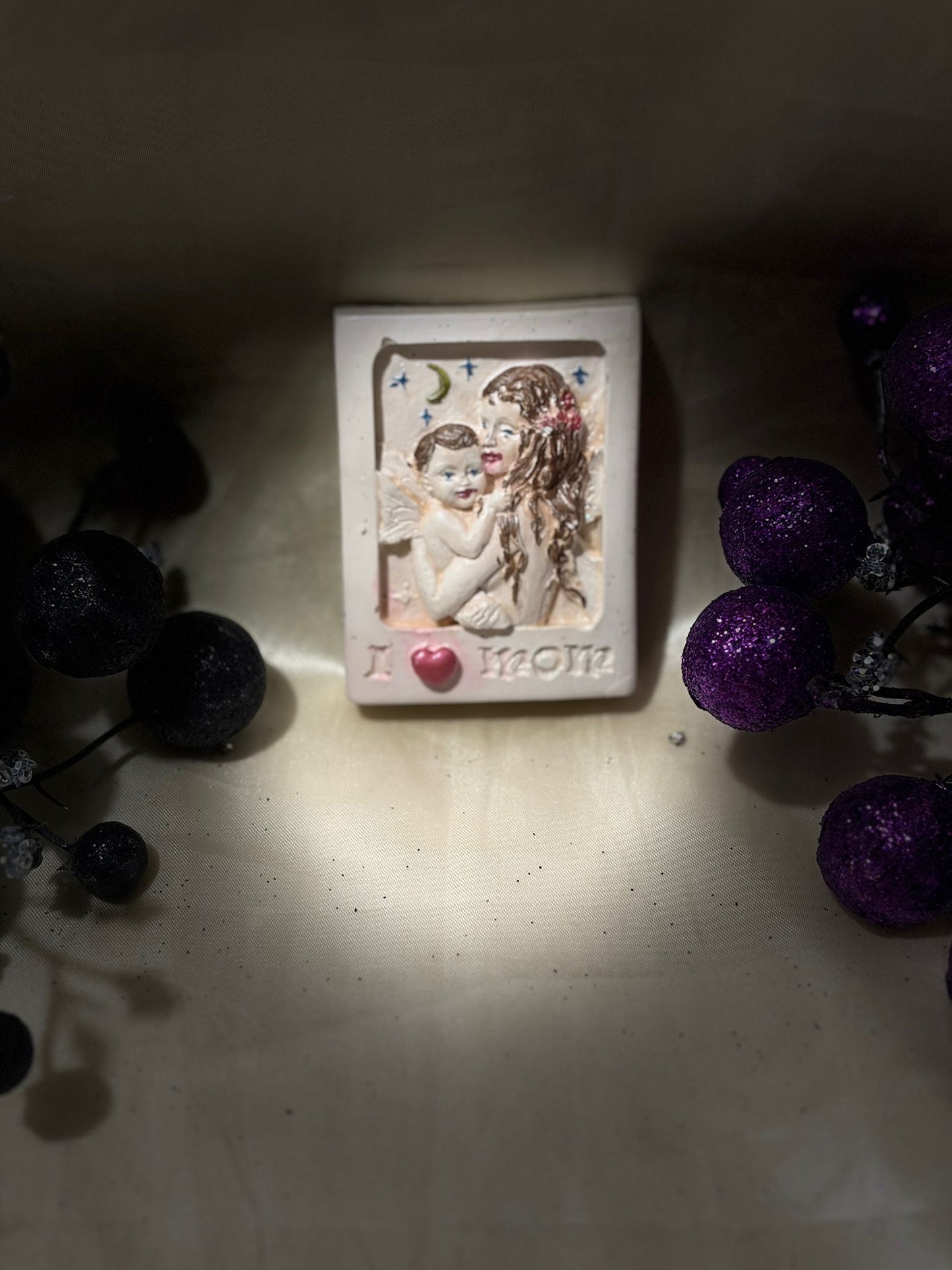 I Love Mom Fridge Magnet