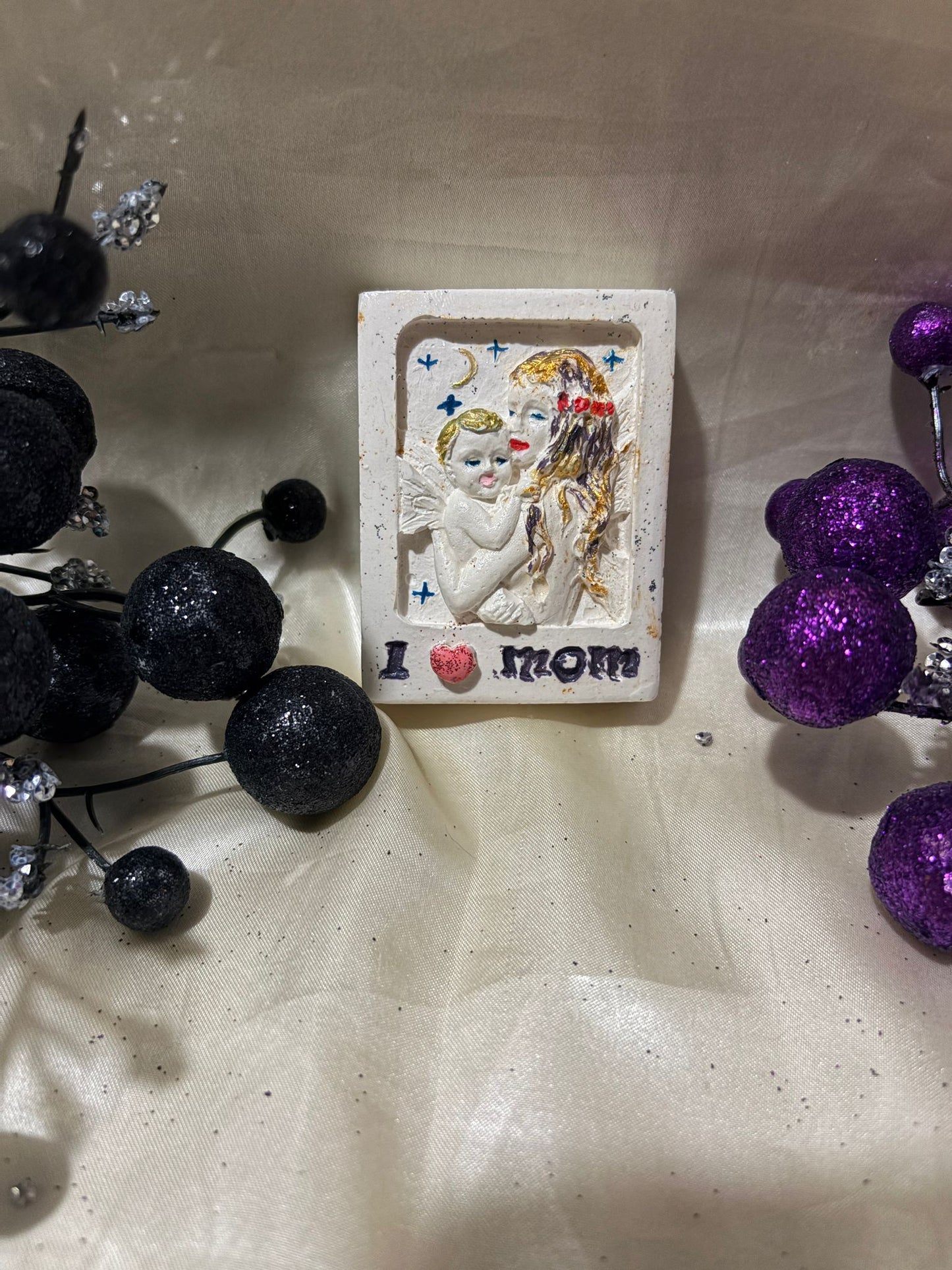 I Love Mom Fridge Magnet